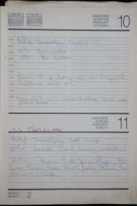 Swart Diary 1990 042