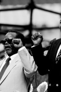 Oliver Tambo and Nelson Mandela