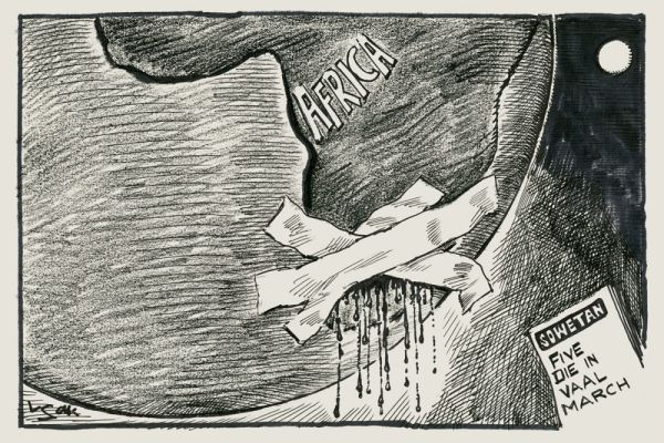 Len Sak's cartoons 1990-1994 – Nelson Mandela Foundation